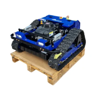 Tondeuse à gazon - Tondeuse à chenilles télécommandée avec moteur Loncin 7,9 chevaux 225cc