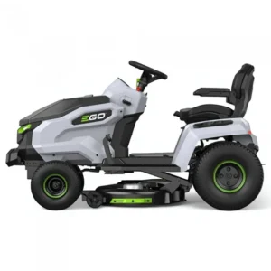 PACK Tracteur tondeuse autoportée à éjection latérale et mulching, 4 batteries