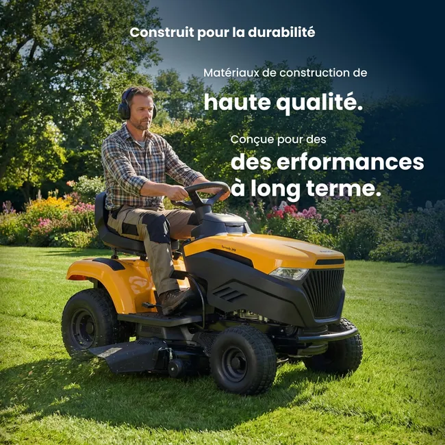 Tondeuse autoportée éjection latérale STIGA 432 cm³ l.98 cm – Image 5