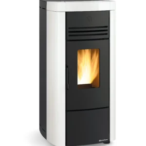Poêle à granulés EXTRAFLAME Angela evo blanc 8 kW
