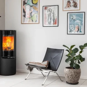 POELE A BOIS ADURO 22.1 LUX NOIR 5,5KW