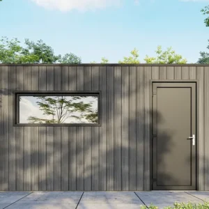 Garage Composite SILVERSTONE - Bardage Couleur Ardoise