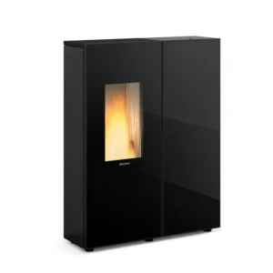 Poêle à granulés EXTRAFLAME Ilary noir 8 kW