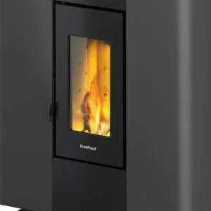 Poêle à granulés FREEPOINT Roxy stand anthracite 7 kW
